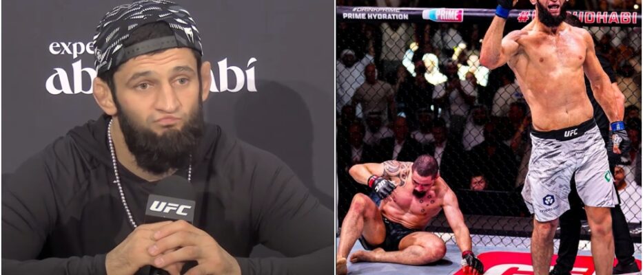 Khamzat Chimaev : L’ambition de Trois Ceintures à l’UFC