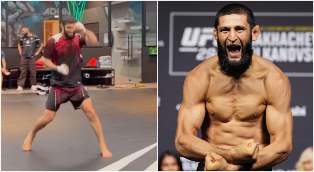 Une nouvelle vidéo d’entraînement de Khamzat Chimaev devient virale - Les fans réagissent vivement