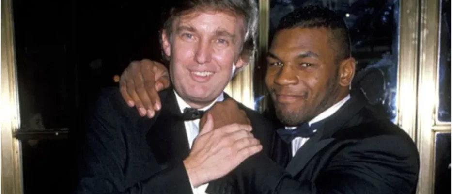 Donald Trump Encense Mike Tyson Avant Son Combat Contre Jake Paul