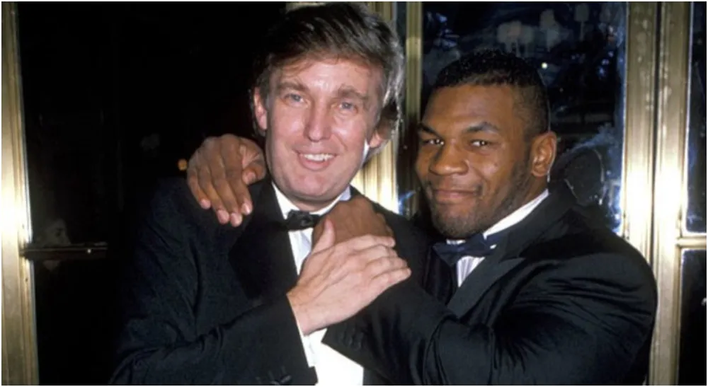 Donald Trump Encense Mike Tyson Avant Son Combat Contre Jake Paul