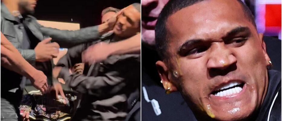 Eubank Jr. éclate un œuf sur Benn lors d’une confrontation tendue