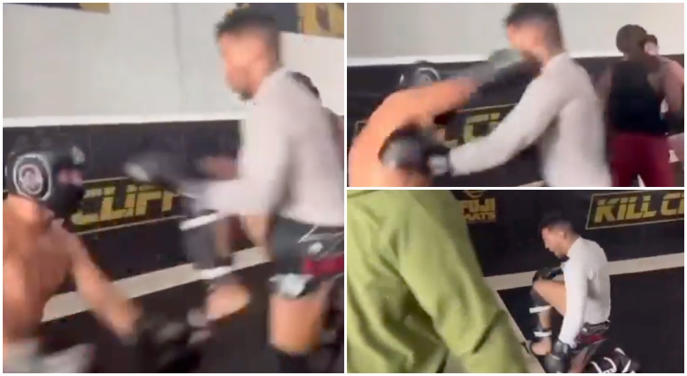 Vidéo : Kevin Lee subit un KO brutal à l’entraînement – réagit à la fuite des images