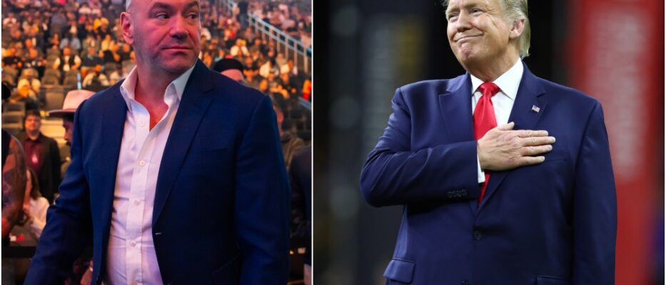 Dana White se souvient du soutien de Trump à un rival de l’UFC